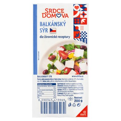 Obrázek Srdce domova Balkánský sýr 200g