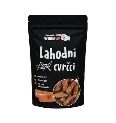 Obrázek WormUP Lahodní cvrčci habanero 20g