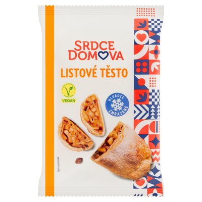 Obrázek Srdce domova Listové těsto 400g