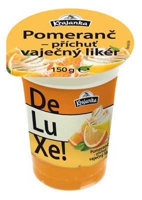 Obrázek Krajanka DeLuXe! jogurt pomeranč-příchuť vaječný likér 150g