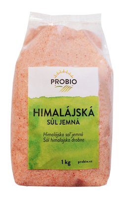 Obrázek Sůl Himalajská jemná 1 kg PROBIO