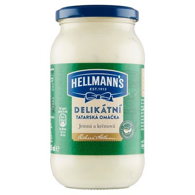 Obrázek ŠETŘÍME JÍDLEM: Hellmann's Tatarská omáčka delikátní 405ml