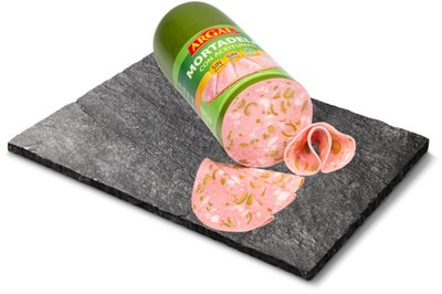 Obrázek ŠETŘÍME JÍDLEM: Mortadela krájená s olivami Argal