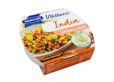 Obrázek Lososový salát Wellness India NEKTON 160g