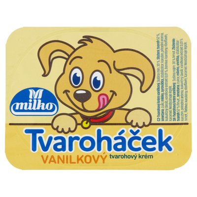 Obrázek ŠETŘÍME JÍDLEM: Milko Tvaroháček Vanilkový tvarohový krém 90g