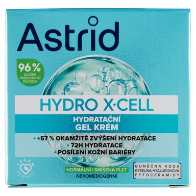 Obrázek Astrid Hydro X·Cell hydratační gel krém 50ml