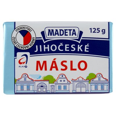 Obrázek ŠETŘÍME JÍDLEM: Jihočeské máslo 82% 125 g