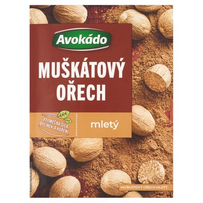 Obrázek AVOKADO MUSKATOVY ORECH MLETY 10G