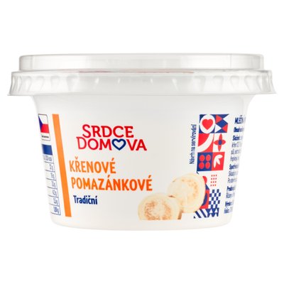 Obrázek Srdce domova Křenové pomazánkové tradiční 150g