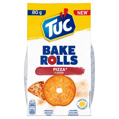 Obrázek TUC Bake Rolls příchuť Pizza 80g