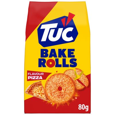 Obrázek TUC Bake Rolls příchuť Pizza 80g