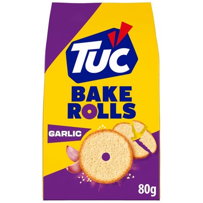 Obrázek TUC Bake Rolls příchuť Česnek 80g