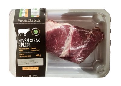 Obrázek ŠETŘÍME JÍDLEM: Hovězí steak z plece 400g