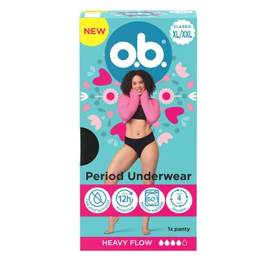 Obrázek o.b.® Menstruační kalhotky XL/XXL