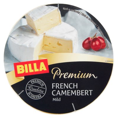 Obrázek ŠETŘÍME JÍDLEM: BILLA Premium French Camembert 250g