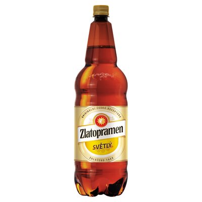 Obrázek ŠETŘÍME JÍDLEM: Zlatopramen Pivo výčepní světlé 2l