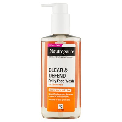 Obrázek Neutrogena Clear & Defend čisticí gel 200ml