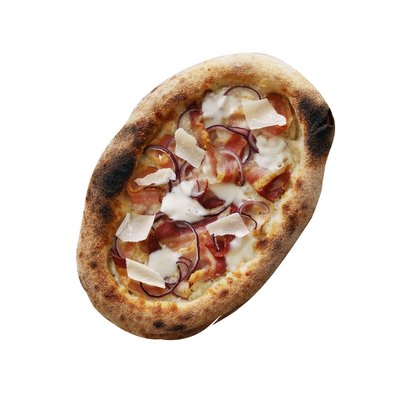 Obrázek ŠETŘÍME JÍDLEM: Půlpizza Carbonara 200g