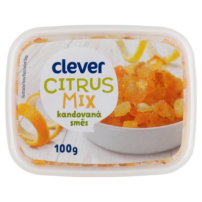 Obrázek clever Citrus mix kandovaná směs 100g