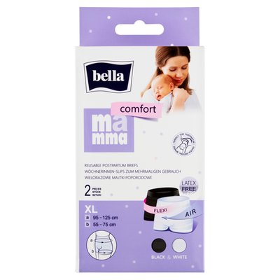 Obrázek Bella Mamma Comfort poporodní kalhotky XL 2 ks