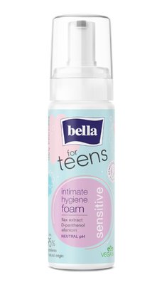 Obrázek Bella for teens Pěna pro intimní hygienu Sensitive 150 ml