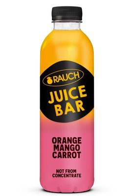 Obrázek ŠETŘÍME JÍDLEM: Rauch Juice Bar 100% pomerančovo-mangovo-mrkvová šťáva 800ml