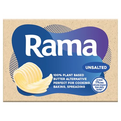 Obrázek ŠETŘÍME JÍDLEM: Rama 100% rostlinná alternativa, neslaná 250g