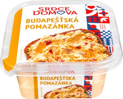 Obrázek Srdce domova Budapešťská pomazánka 135g