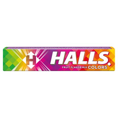Obrázek Halls bonbóny Colors s ovocnou příchutí 33,5g
