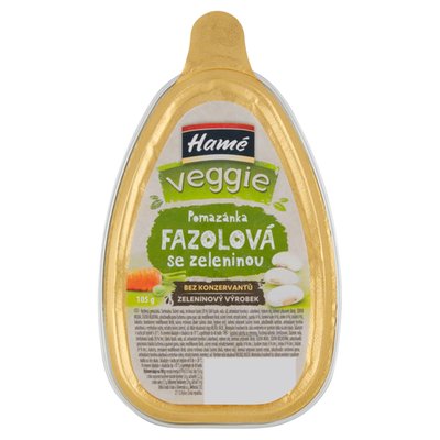 Obrázek Hamé Veggie pomazánka fazolová se zeleninou 105g