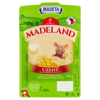 Obrázek ŠETŘÍME JÍDLEM: Madeland uzený 44% plátky 100 g