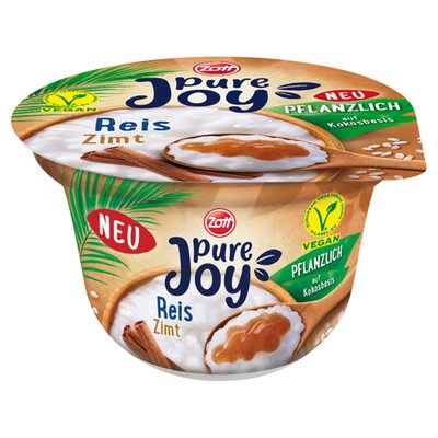 Obrázek ŠETŘÍME JÍDLEM: Zott Pure Joy Rýžový dezert s kokosovým krémem 160g