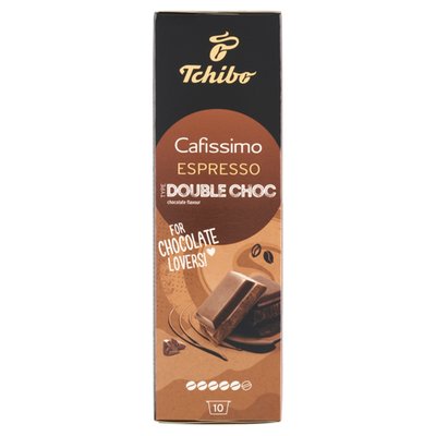 Obrázek Tchibo Caffisimo Espresso Double Choc pražená mletá káva kapsle 10 x 7g (70g)