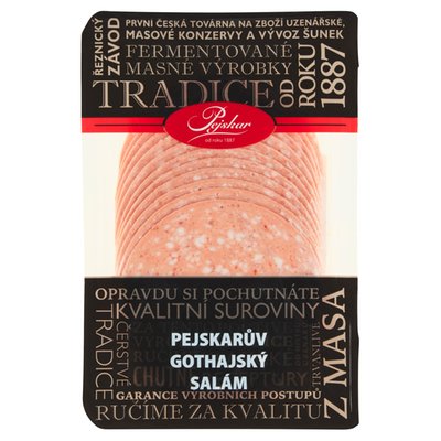 Obrázek ŠETŘÍME JÍDLEM: Pejskar Pejskarův gothajský salám 100g