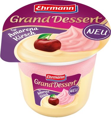 Obrázek ŠETŘÍME JÍDLEM: Ehrmann Grand Dessert Amarena Kirsch 190g