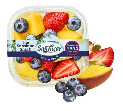 Obrázek ŠETŘÍME JÍDLEM: Mix jahody, mango, borůvky 180g