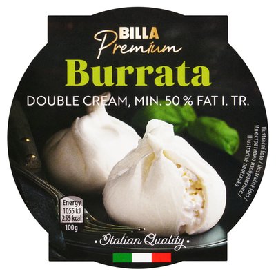 Obrázek ŠETŘÍME JÍDLEM: BILLA Premium Burrata 225g