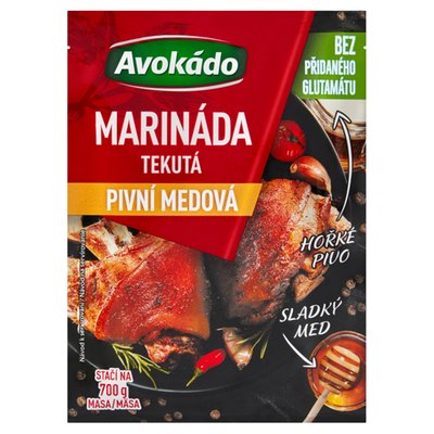 Obrázek Avokádo Marináda tekutá pivní medová 80ml