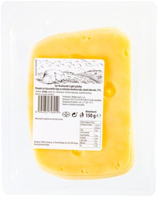 Obrázek ŠETŘÍME JÍDLEM: Sýr Krolewski light 150g plátky