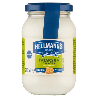 Obrázek ŠETŘÍME JÍDLEM: Hellmann's Tatarská omáčka 210ml
