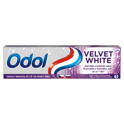 Obrázek Odol Velvet White zubní pasta s fluoridem 75ml