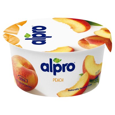 Obrázek ŠETŘÍME JÍDLEM: Alpro sójový fermentovaný výrobek broskev 150g