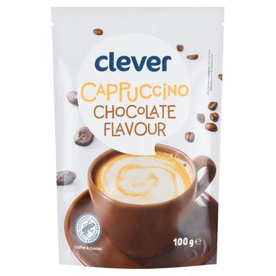 Obrázek clever Instantní kávový nápoj v prášku s čokoládovou příchutí 100g