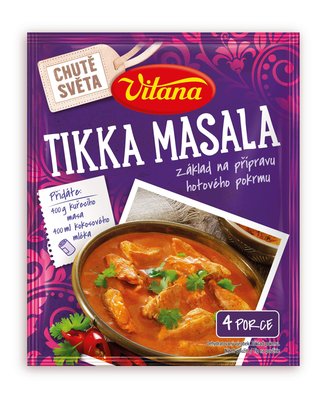 Obrázek Tikka masala, základ jídla