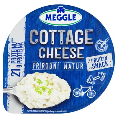 Obrázek ŠETŘÍME JÍDLEM: Meggle Cottage Cheese natur 180g