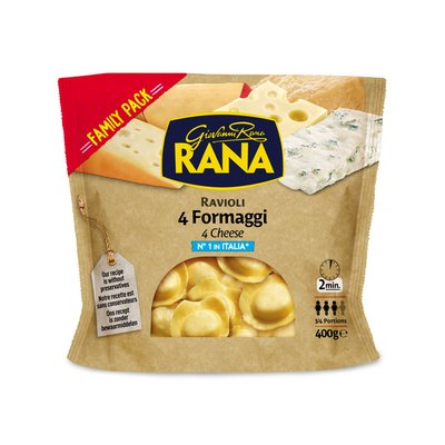 Obrázek ŠETŘÍME JÍDLEM: RANA Ravioli Formaggi 400g