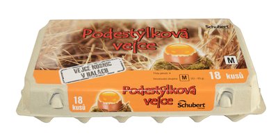 Obrázek ŠETŘÍME JÍDLEM: Podestýlková vejce, 18 ks
