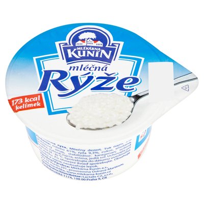 Obrázek ŠETŘÍME JÍDLEM: Kunín Mléčná rýže natural 150g