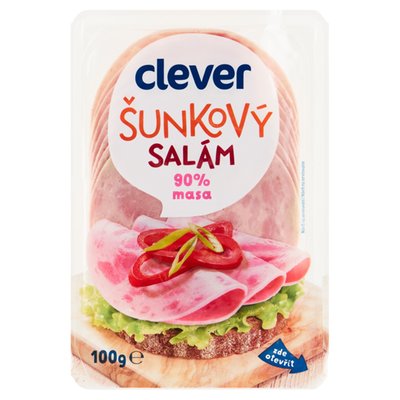 Obrázek ŠETŘÍME JÍDLEM: clever Šunkový salám 100g