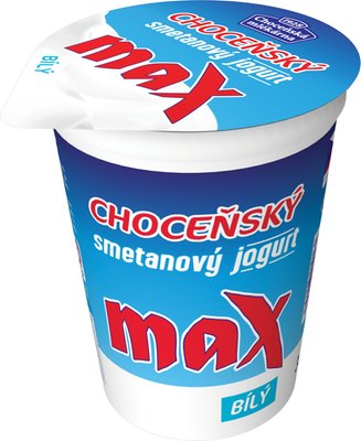 Obrázek ŠETŘÍME JÍDLEM: Choceňský smetanový Jogurt bílý MAX 380 g